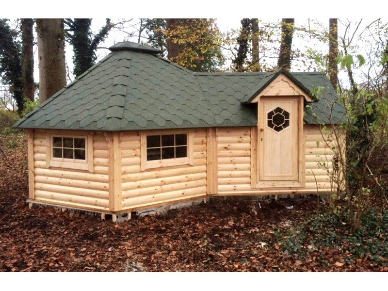 Caseta de madera "Grill Cabin 9.2 PLUS"