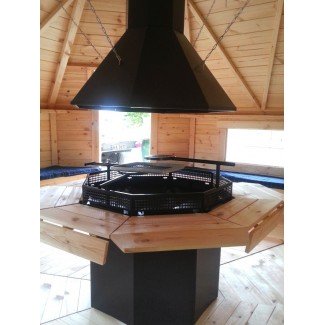 Caseta de madera "Grill Cabin 16.5 "