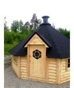 Caseta de madera "Grill Cabin 16.5 "