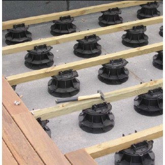 Soportes regulables con cabezal autonivelante,  185-275  mm