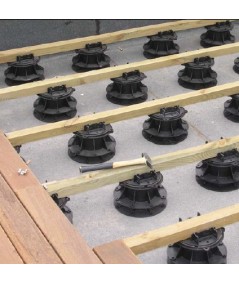 Soportes regulables con cabezal autonivelante,  270-455  mm