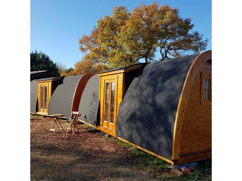 Camping Pod 2.4 x 6.6  LUXURY PLUS 