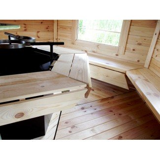 Caseta de madera "Grill Cabin 9.2 TWIN"