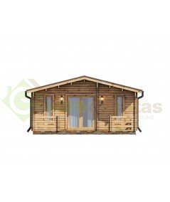 Casa de madera   "PADOVA PLUS  48 m2"