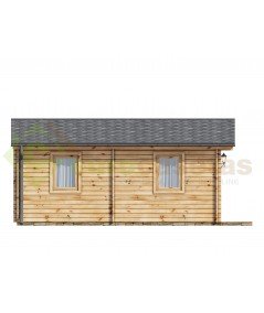 Casa de madera BERTA  (5x6) 30 m², 44mm