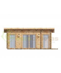 Casa de madera GRANADA 22 m², 44 mm