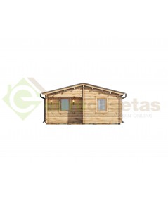 Casa de madera "MALLORCA, 72 m2" - 44mm
