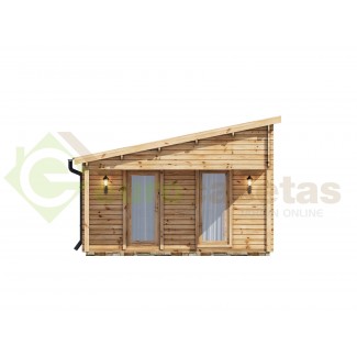 Casa de madera VALENCIA 40 m2- 44 mm
