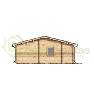 Casa de madera "NEREA NORDIC 72  m2" - 70 mm