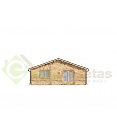 Casa de madera  "SINTRA NORDIC , 116 m2 " - 70 mm