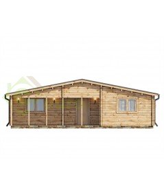 Casa de madera "JENNIFER NORDIC , 87 m2" - 70 mm