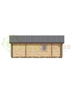 Casa de madera "JENNIFER NORDIC , 87 m2" - 70 mm