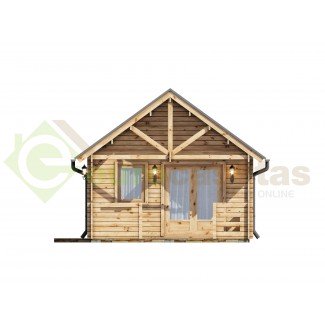 Casa de madera (altillo) NOIA 34 m², 44mm