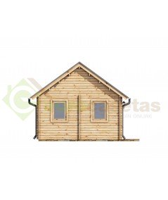 Casa de madera (altillo) NOIA 34 m², 44mm