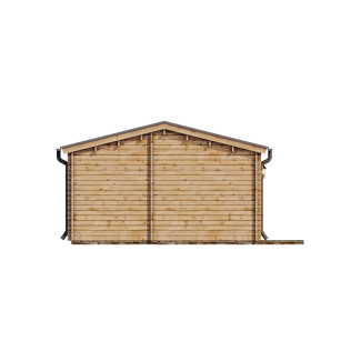 Casa de madera "DAIVA , 40 m2 " - 44mm