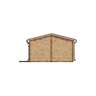 Casa de madera "DALIA , 45 m2 " - 44mm