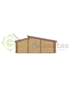 Casa de madera   "IBERICA TWINSKIN , 93 m2" - 44 -50-44 mm