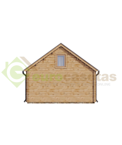 Casa de madera de dos plantas  "MODENA WOOD 55 m2 " - 44 mm