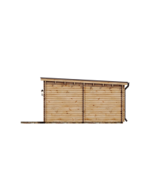 Casa de madera "AMANDA , 45 m2 " - 70 mm