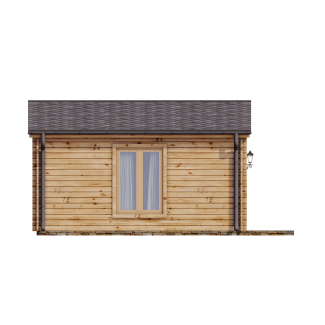 Casa de madera DUNA  30 m², 70 mm