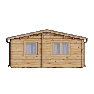 Casa de madera de doble pared DUNA  30 m², 44-50-44 mm