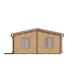 Casa de madera "IVETA , 42 m2 " - 44mm