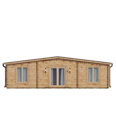 Casa de madera "PAMELA , 50 m2", 70 mm