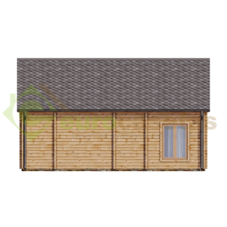 Casa de madera de dos plantas  "MODENA WOOD 55 m2 " - 44-50-44 mm