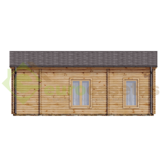 Casa de madera  PADIA WOOD  48 m2 , 70 mm