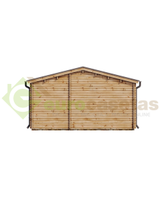 Casa de madera  PADIA WOOD  48 m2 , 70 mm