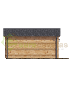 Caseta  de madera  "IRENE 19 m2 "