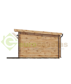 Caseta de madera LEA 19,4 m2