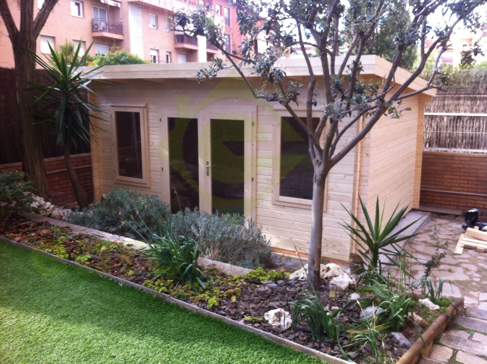Caseta de jardín Lisa 14,2 m2