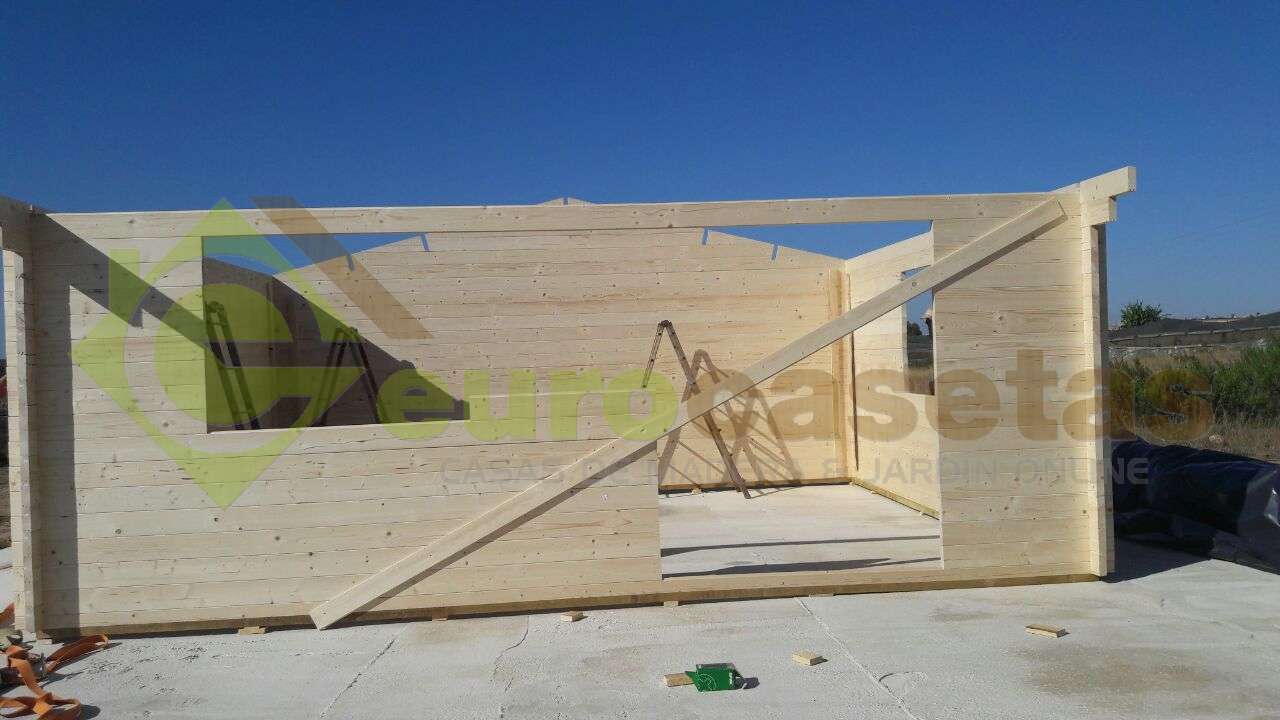 Montaje Caseta de jardín ALTEA 6x5 en Cadiz