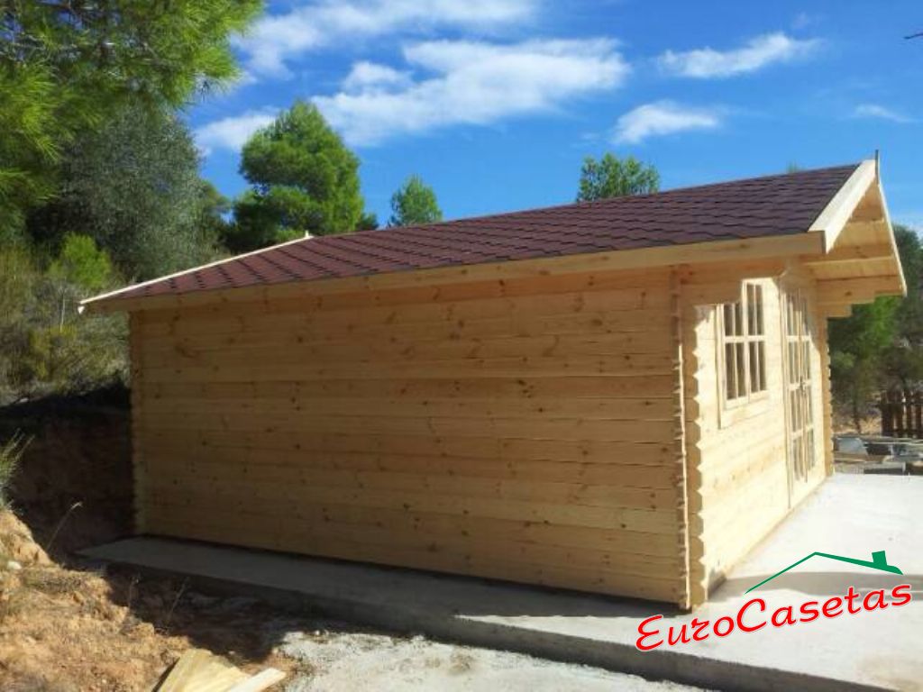 Caseta de madera CAROLINA 5x5