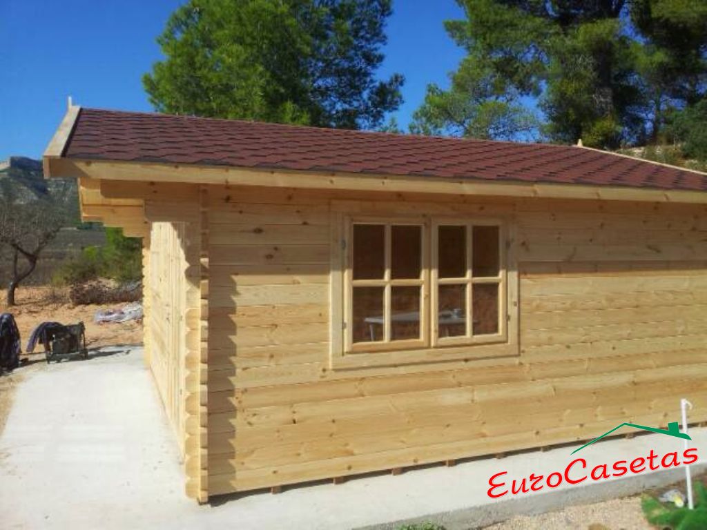 Caseta de madera CAROLINA 5x5