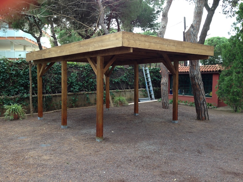 Carpot de madera KARL 11,7 m2