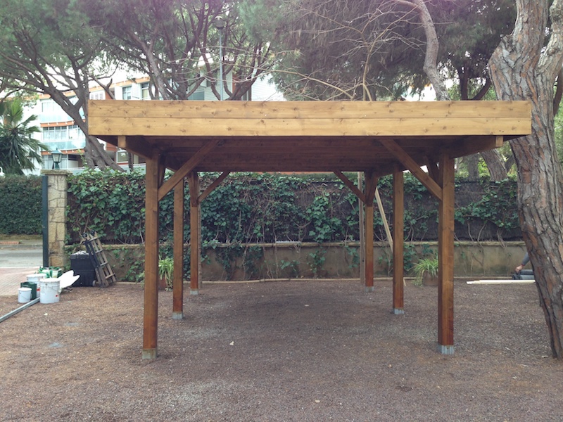 Carpot de madera KARL 11,7 m2