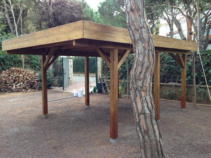Carpot de madera KARL 11,7 m2