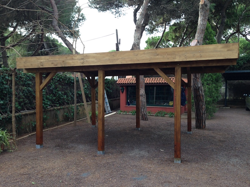 Carpot de madera KARL 11,7 m2