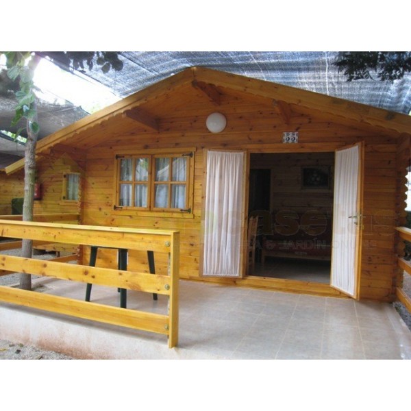 Montaje Casas de madera ALTEA 5x5