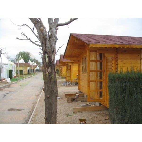 Montaje Casas de madera ALTEA 5x5