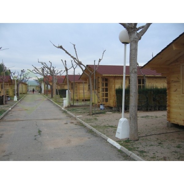 Montaje Casas de madera ALTEA 5x5