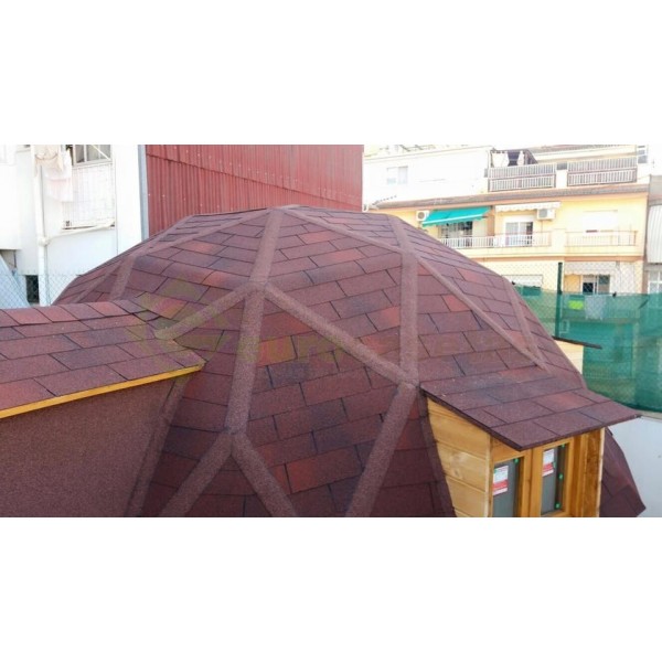 Montaje Casa de madera "GEO BUNGALOW"