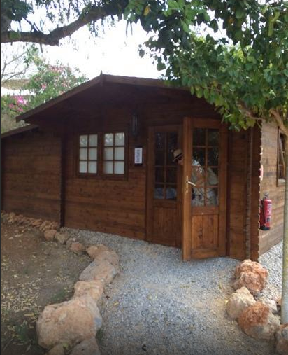Nuestras casetas instaladas hace 5 años en un lugar maravilloso. leMarquis Ibiza - Hotel Agroturismo Boutique