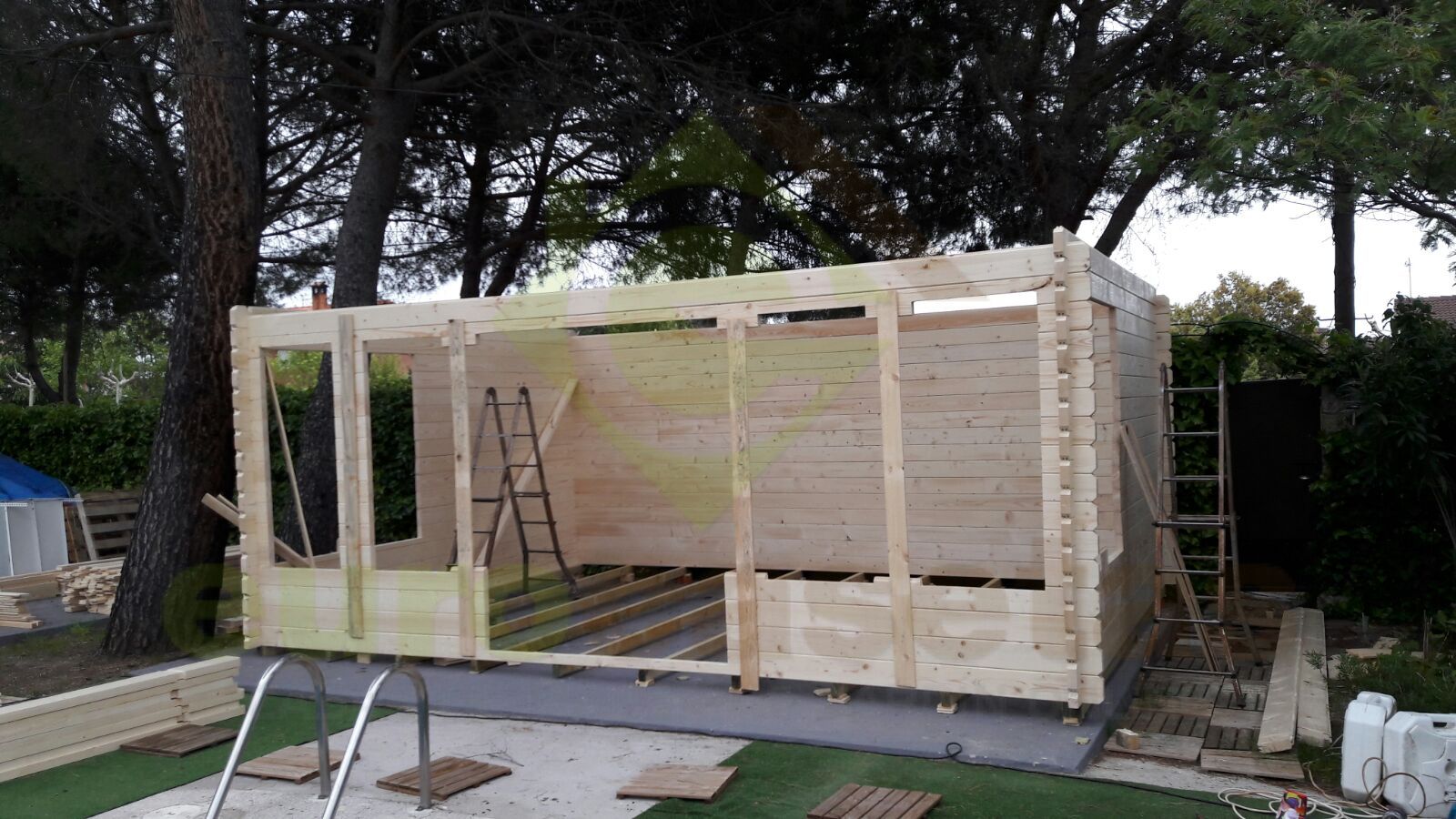Caseta de madera "London "