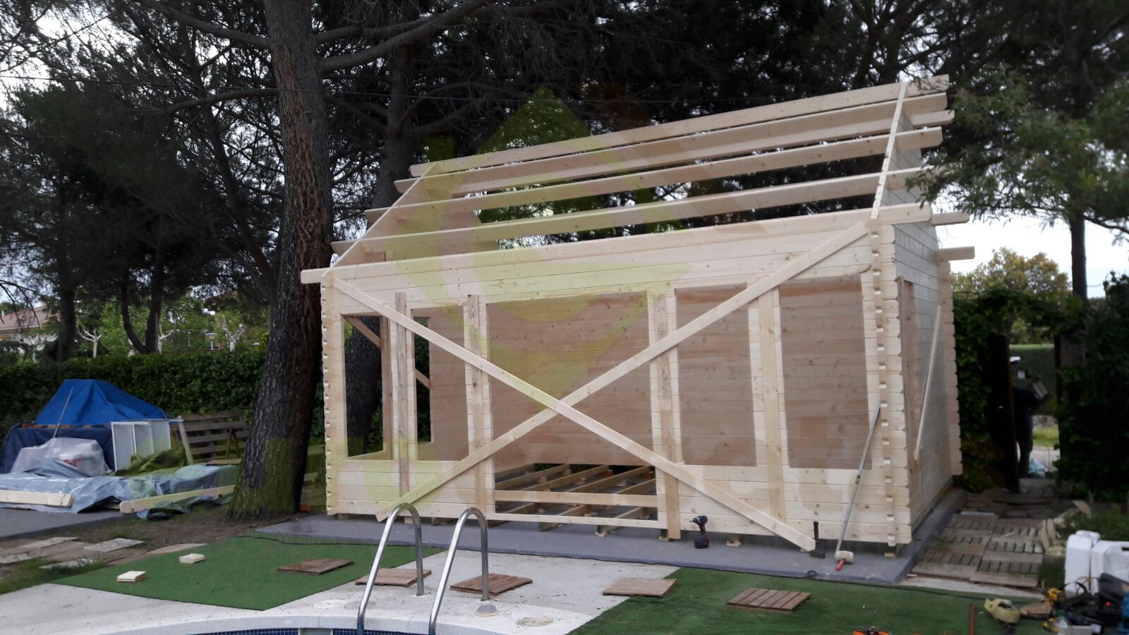 Caseta de madera "London "