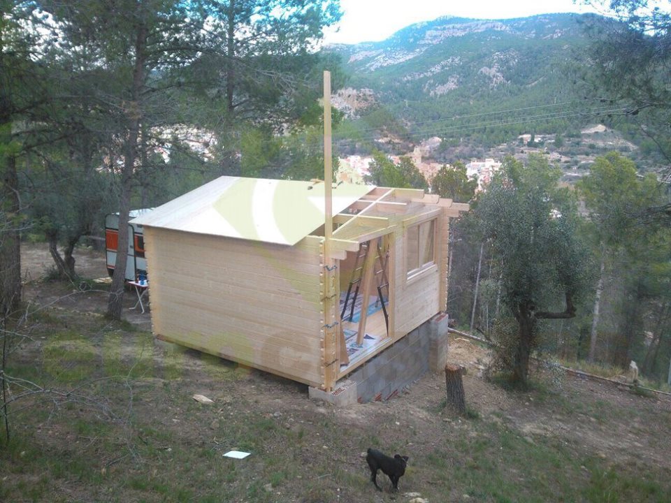 Montaje caseta de madera ALTEA 4x4