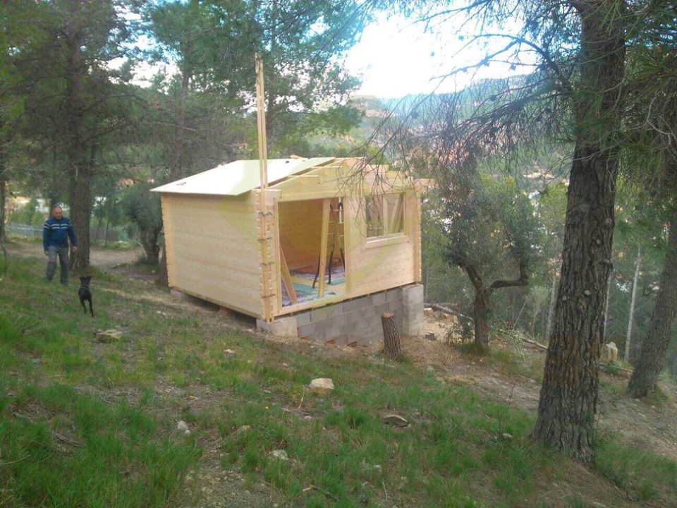 Montaje caseta de madera ALTEA 4x4
