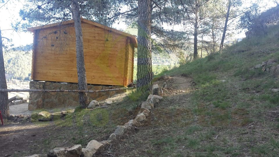 Montaje caseta de madera ALTEA 4x4